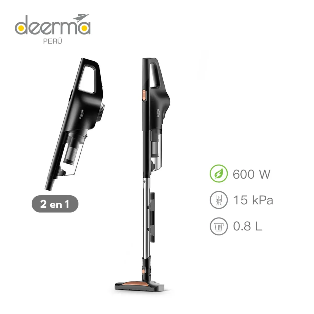 DEERMA - Aspiradora Deerma Cyclon Filter DX600