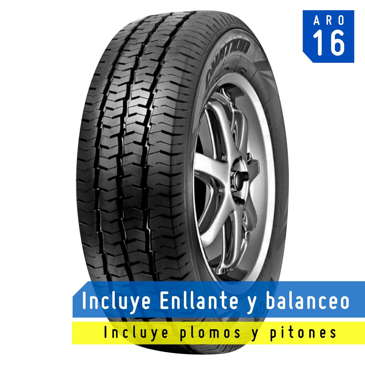 OVATION - Llanta Ovation V-02 235/65 R16C 115T