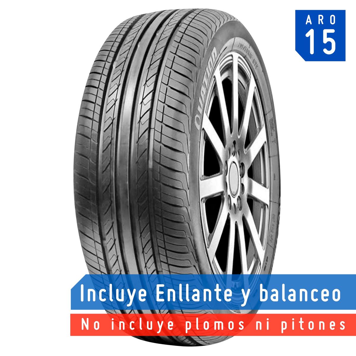 OVATION - Llanta Ovation VI-682 185/65 R15 88H