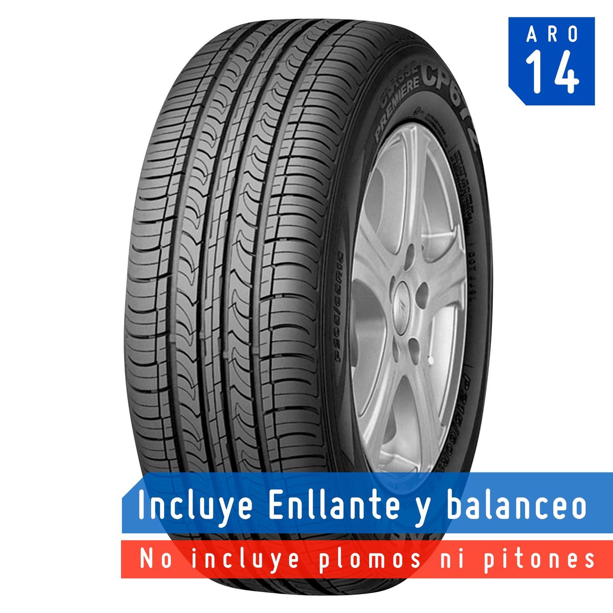 NEXEN - Llanta Nexen CP672 205/60 R14 88H