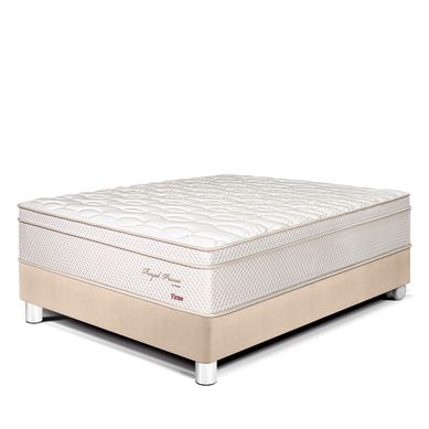 Cama Royal Prince Frime 1.5 Plz Champagne + 1 Almohada