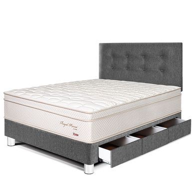 Dormitorio Royal Prince Firme con Cajones 1.5 Plz + 1 Almohada