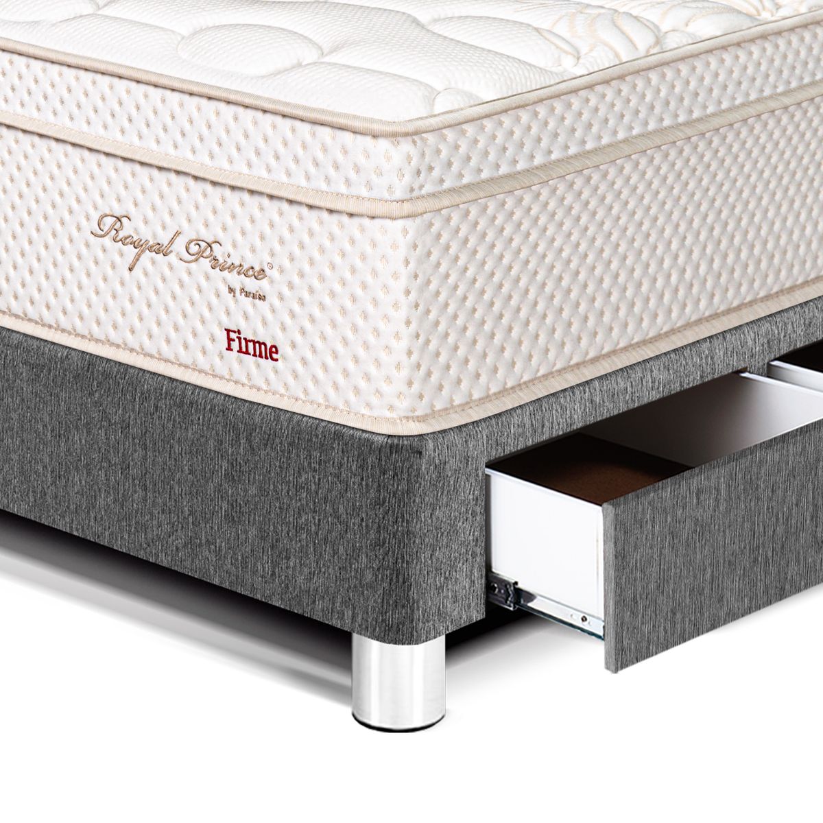 PARAISO - Dormitorio Royal Prince con Cajon 1.5 Plazas