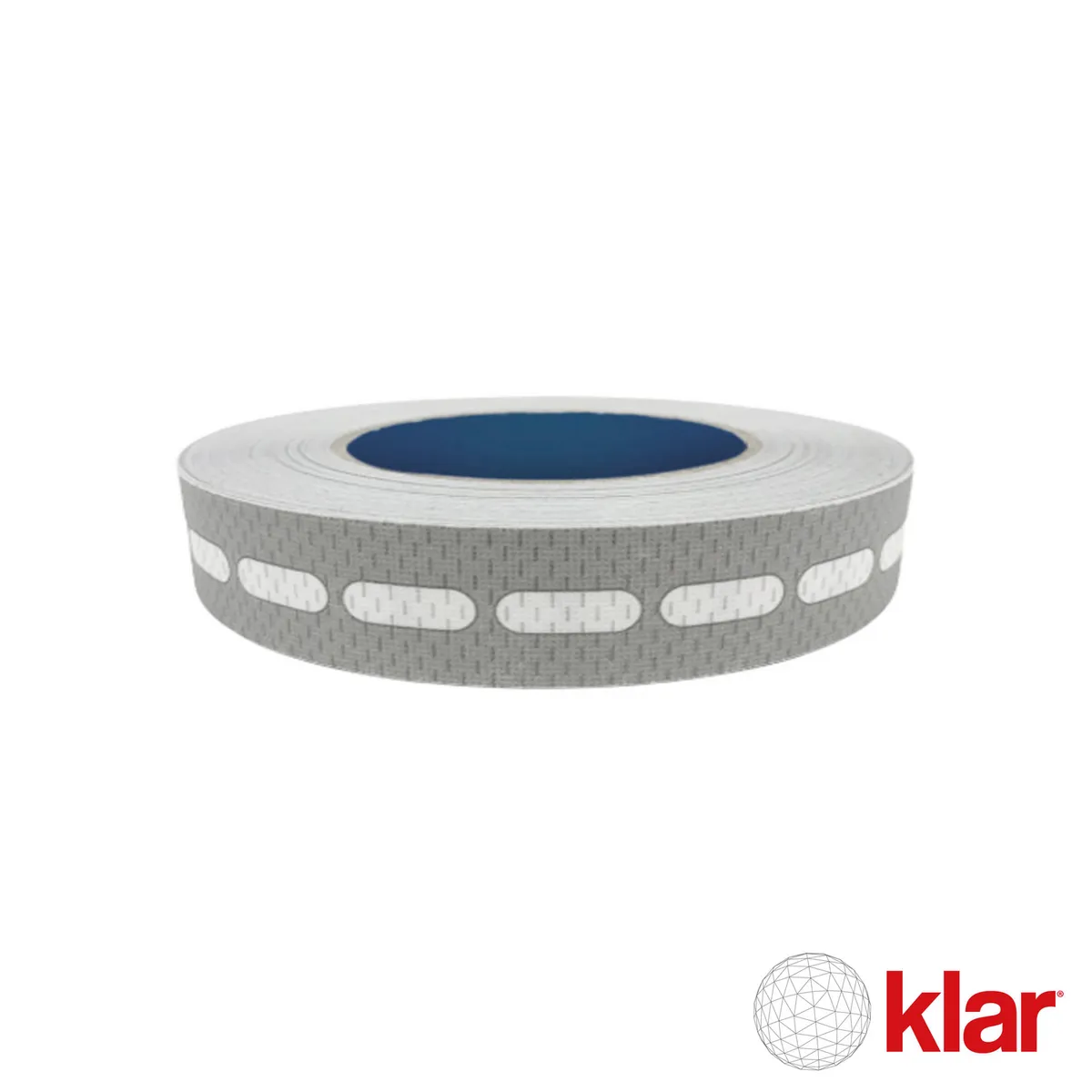 KLAR - Cinta microperforada Klar para policarbonato 25 mm x 11 m