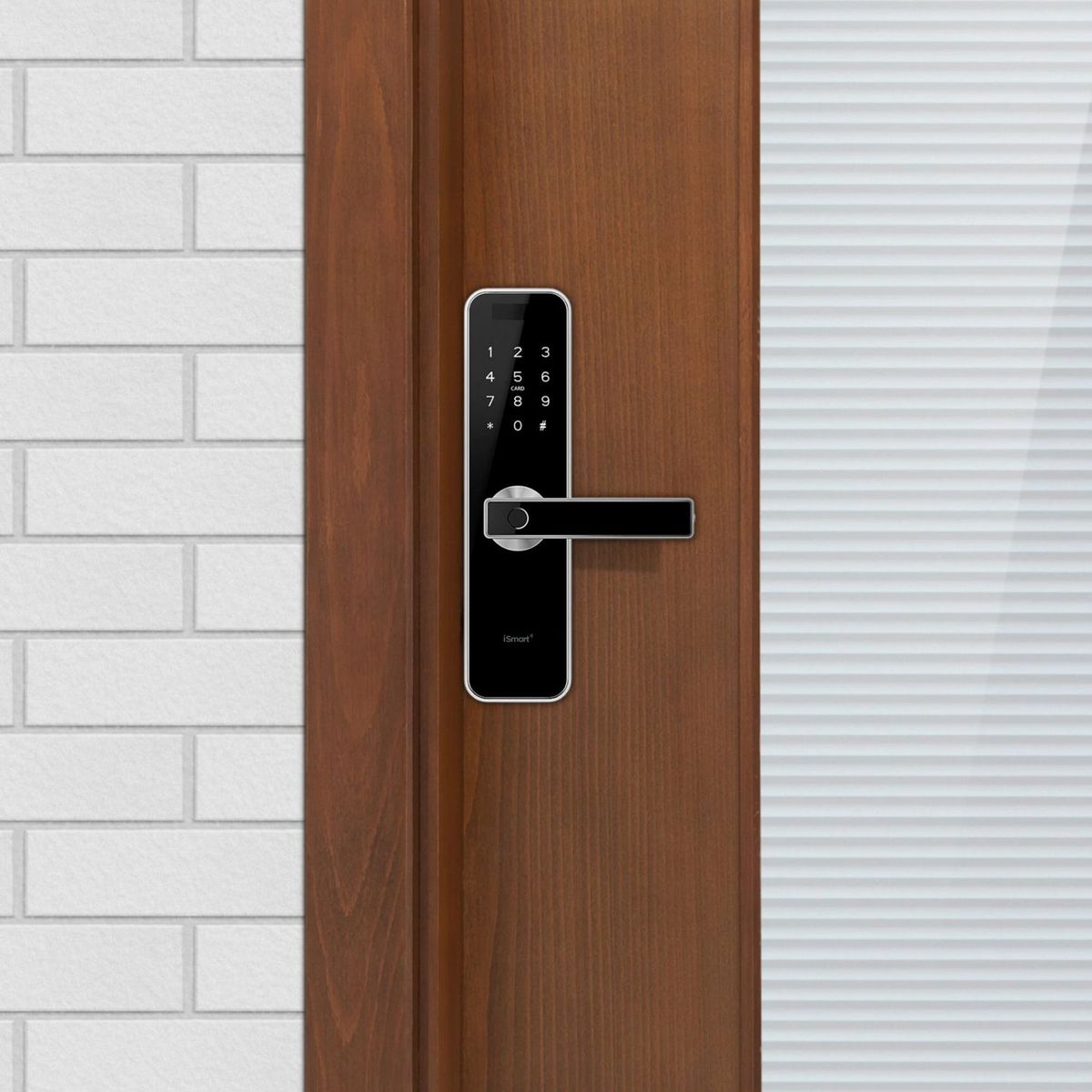 ISMART - Cerradura Inteligente Ismart Bluetooth Mediana IL31 Silver