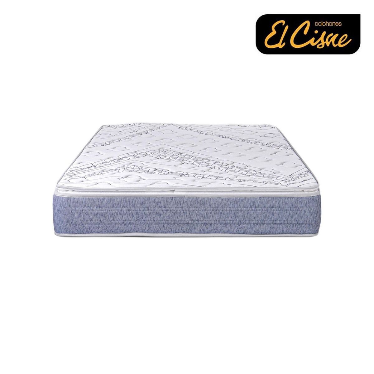 EL CISNE - Colchón El Cisne Coral 1.5 Plazas + Almohada