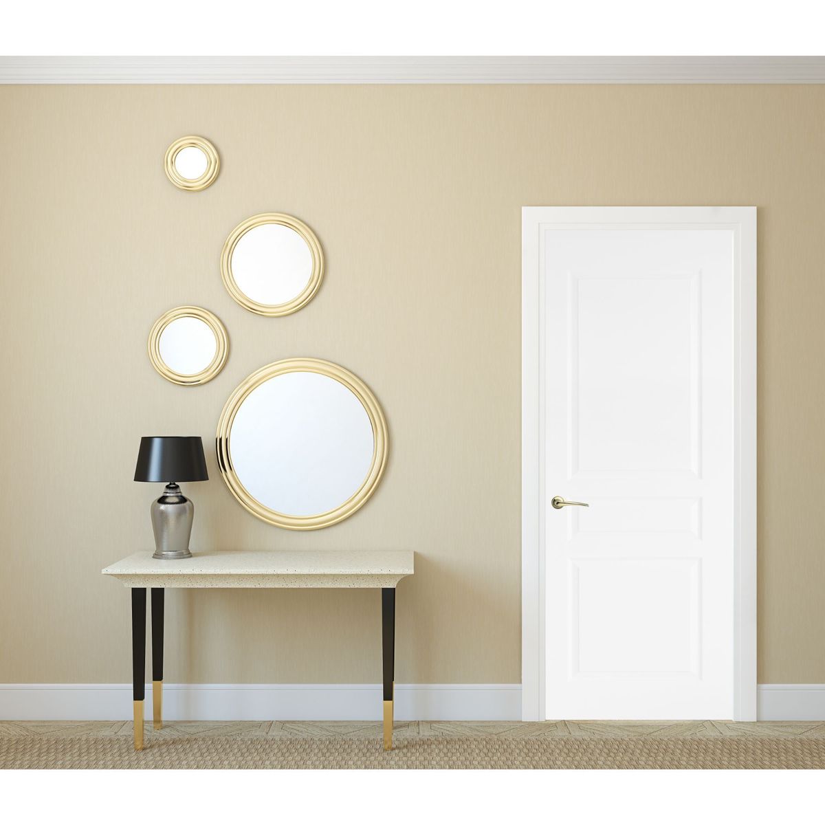 DIMFER - Puerta Interior Combo (Marco) Capital Decosint 65x207cm Madera