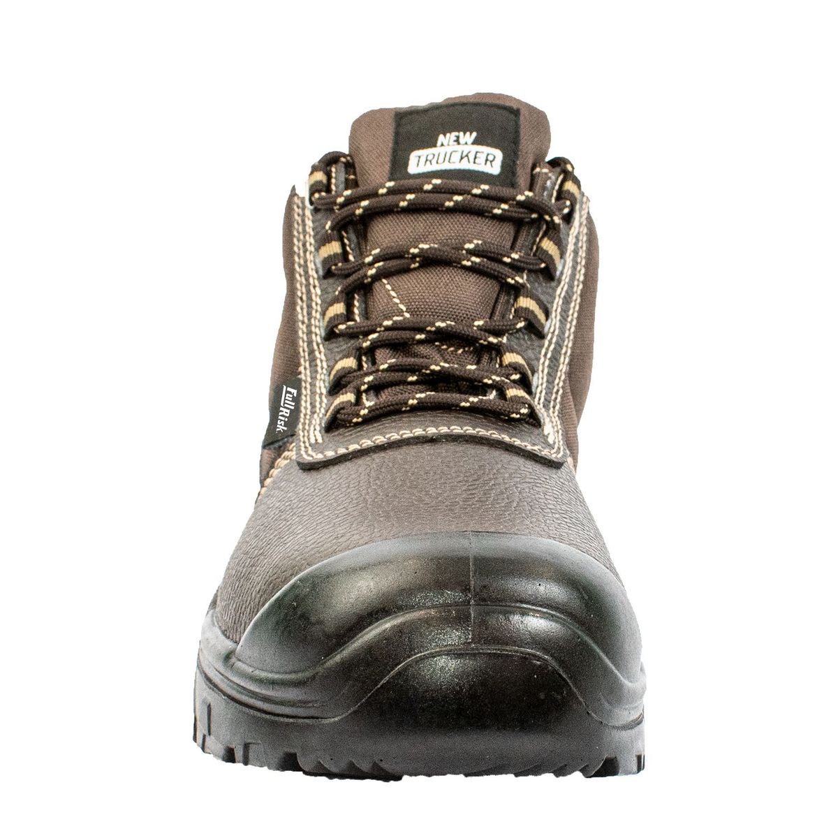 STEELPRO - Zapatos de Seguridad Punta de Acero Unisex New Trucker Marrón