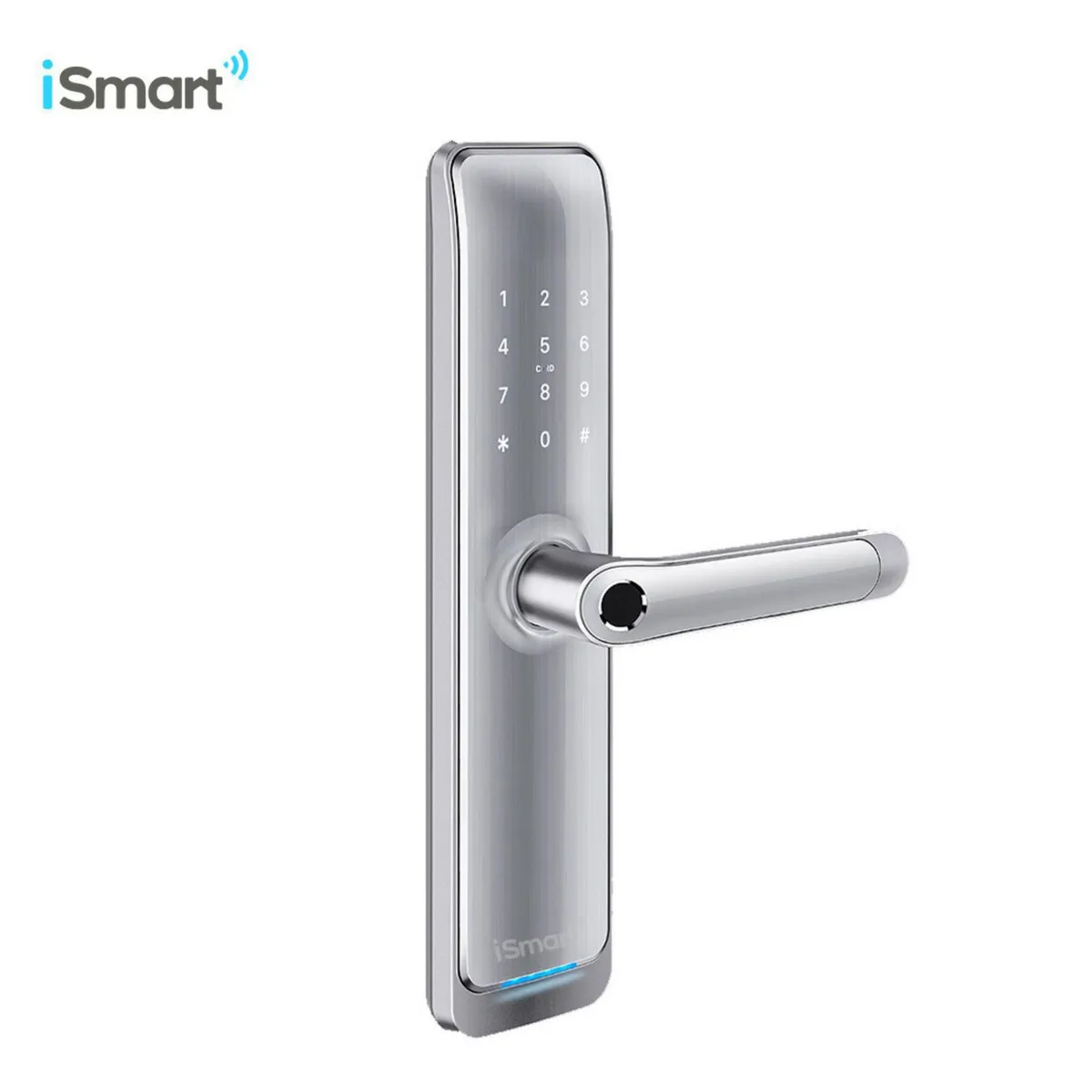 ISMART - Cerradura Inteligente Ismart Bluetooth IL35 Plateado