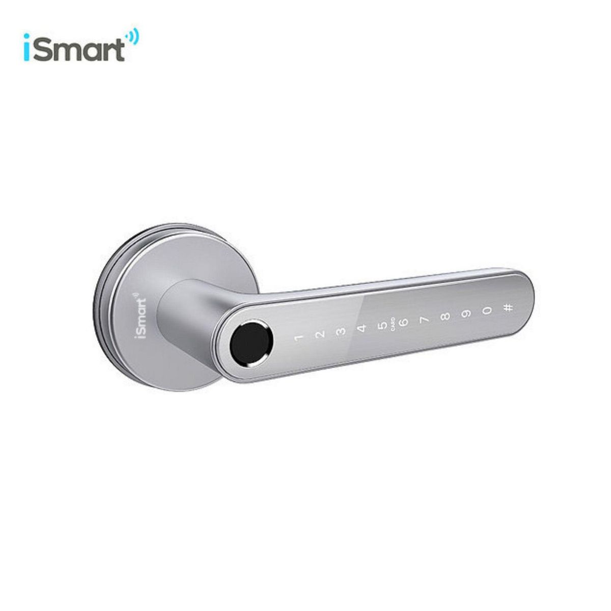 ISMART - Cerradura Inteligente Ismart Bluetooth IL33 Plateado