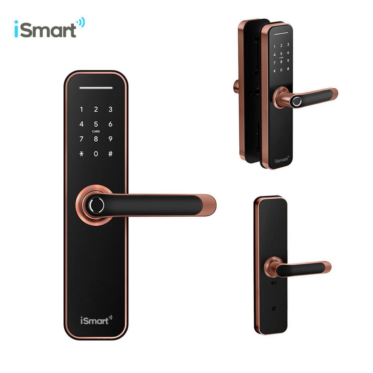 ISMART - Cerradura Inteligente Ismart Bluetooth IL32 Cobre
