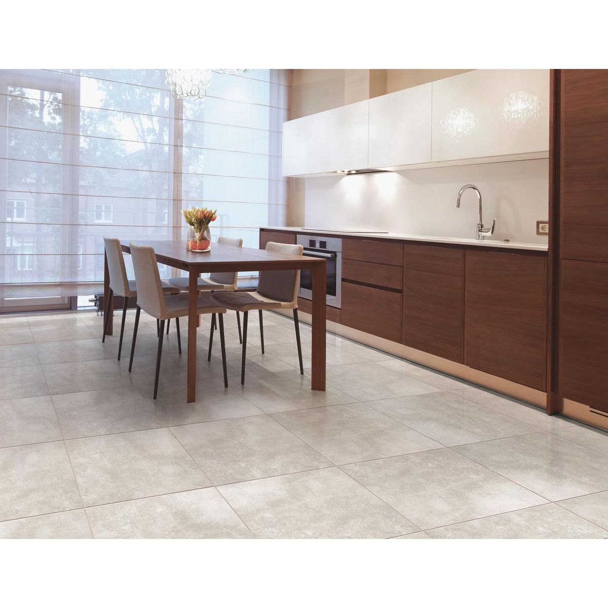 CELIMA - Cerámica Gris Marmolizado 45X45cm 2.23m2 Lina