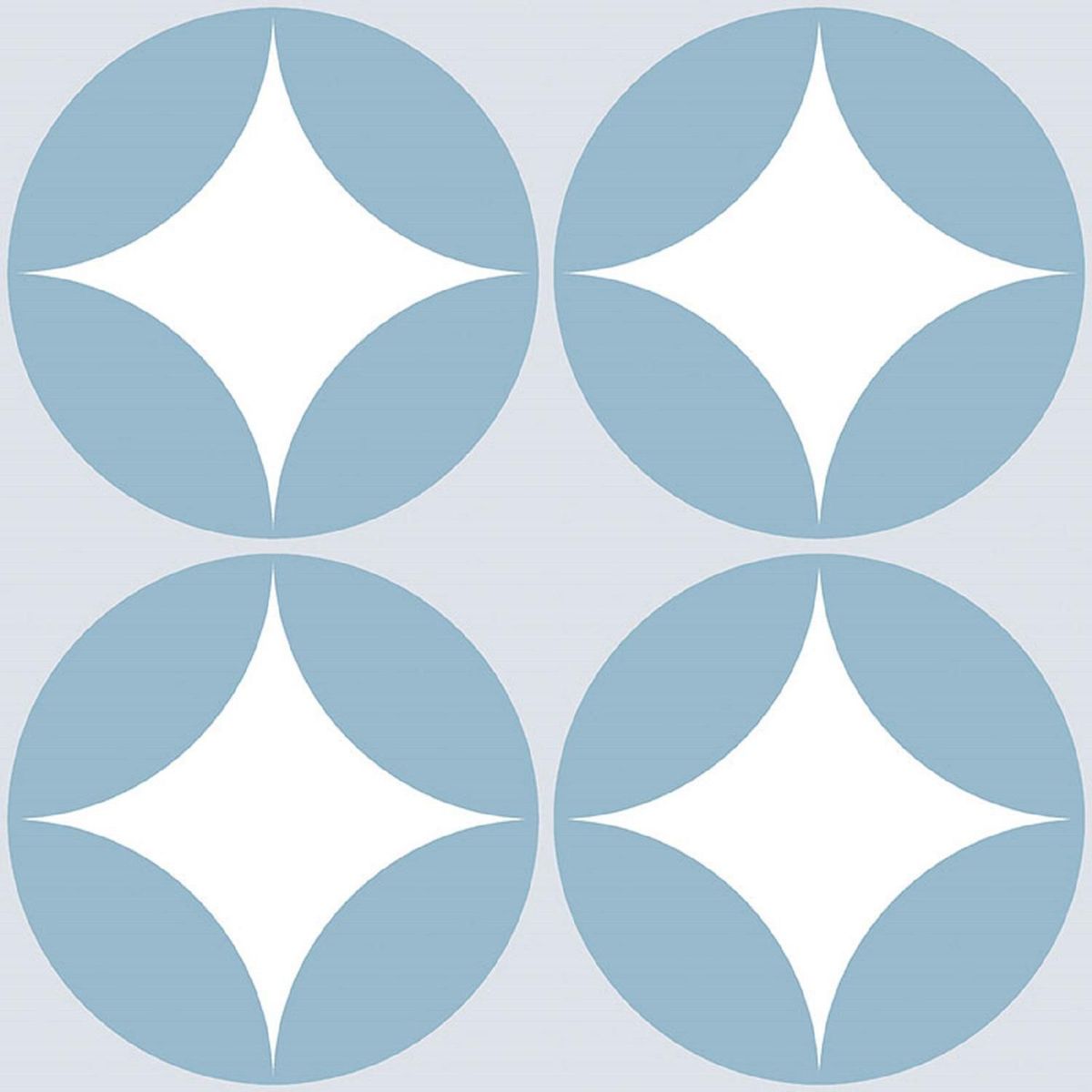 SAN LORENZO - Decorado Cardinale Azurro 21.6x21.6 cm