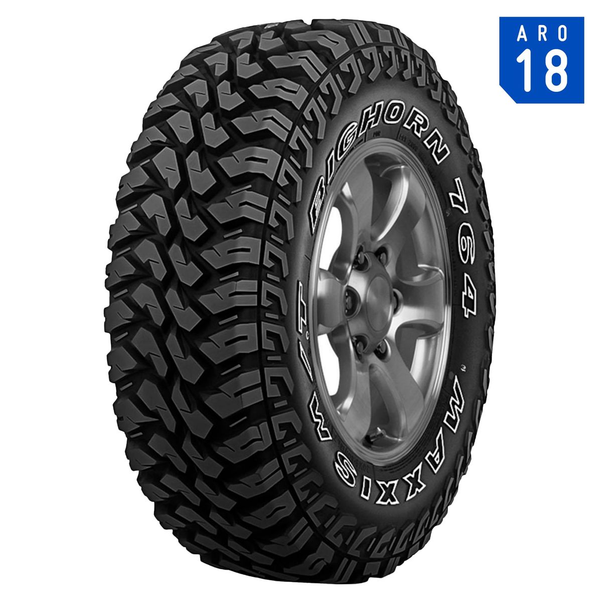 MAXXIS - Llanta Maxxis MT764 LT265/60 R18 110S 8PR OWL