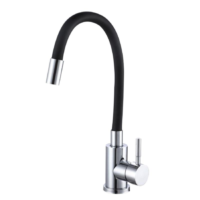 ECKOGRIF - Llave Mueble Pico Flexible Negro