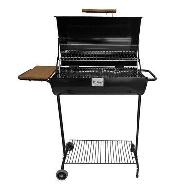 Parrilla a Carb�n 65X65x115 CM + Bandeja