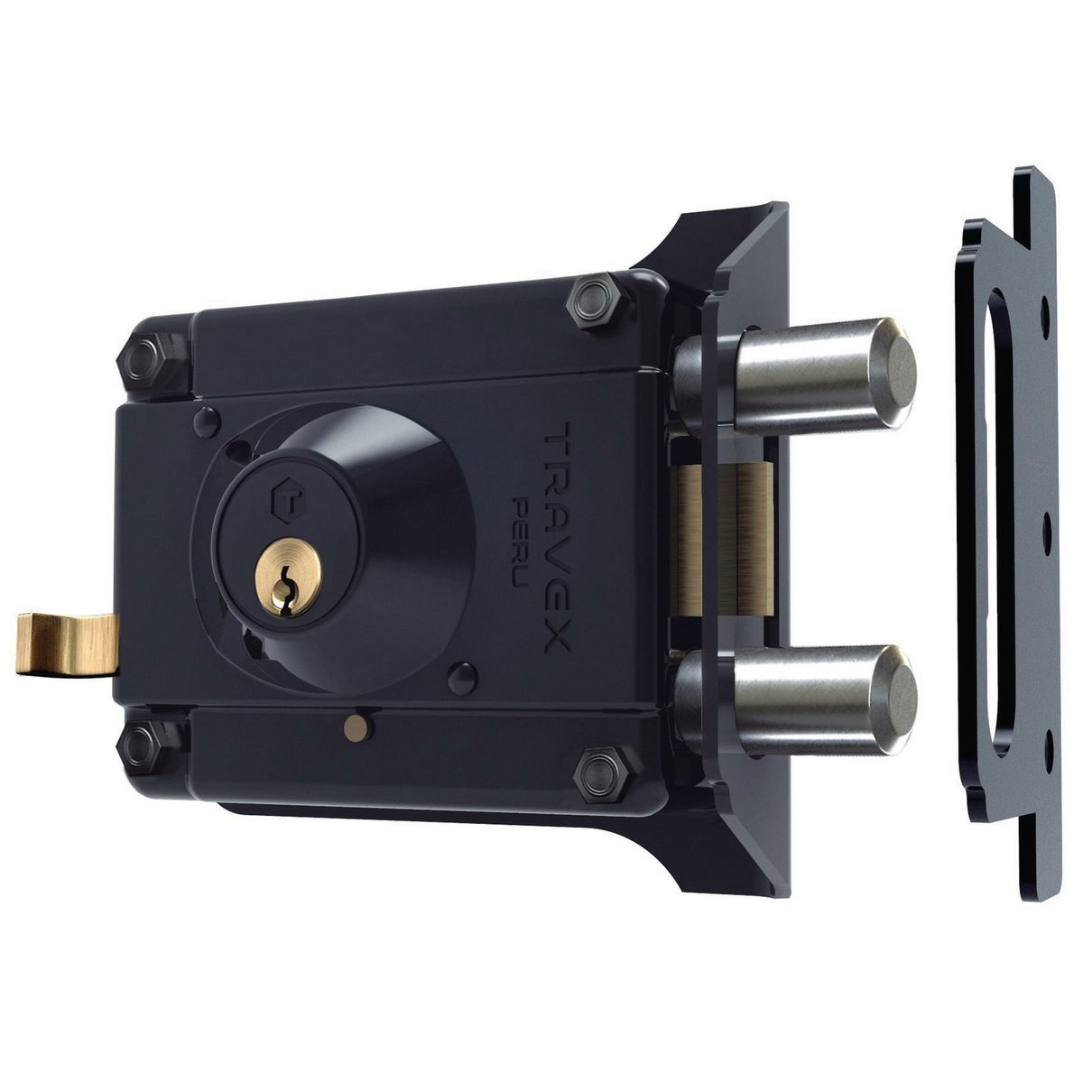 TRAVEX - Cerradura blindada 980 NEGRO Travex