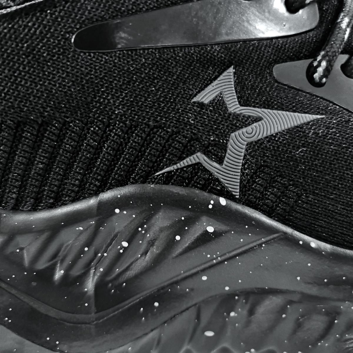 EDELBROCK - Zapatillas de Seguridad Punta de Acero Unisex Red Star Negra