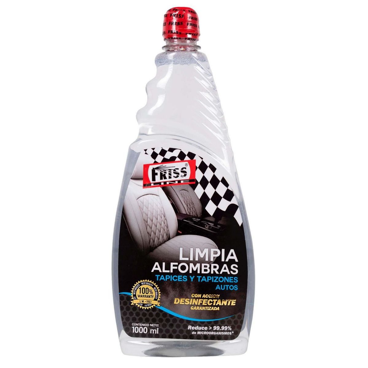 FRISS LINE - Limpia Alfombras, Tapiz y Tapizones Autos 1000 ml