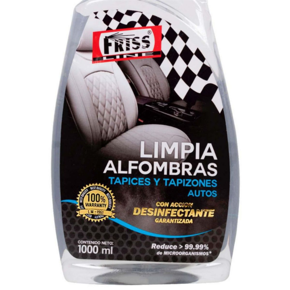 FRISS LINE - Limpia Alfombras, Tapiz y Tapizones Autos 1000 ml