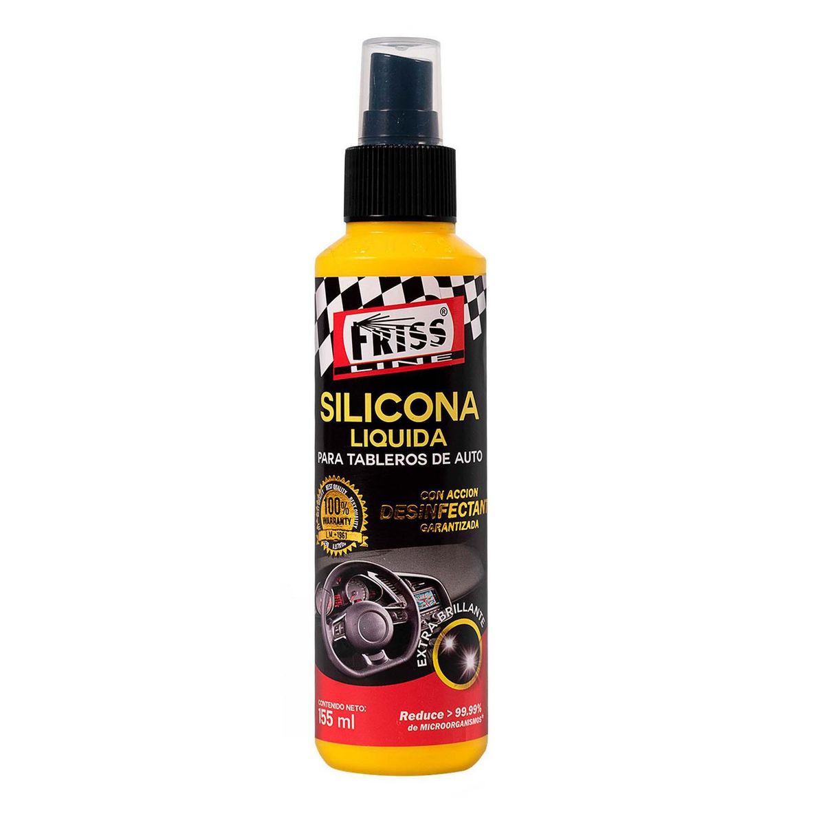 FRISS LINE - Silicona Líquida para Tableros de Auto 155 ml