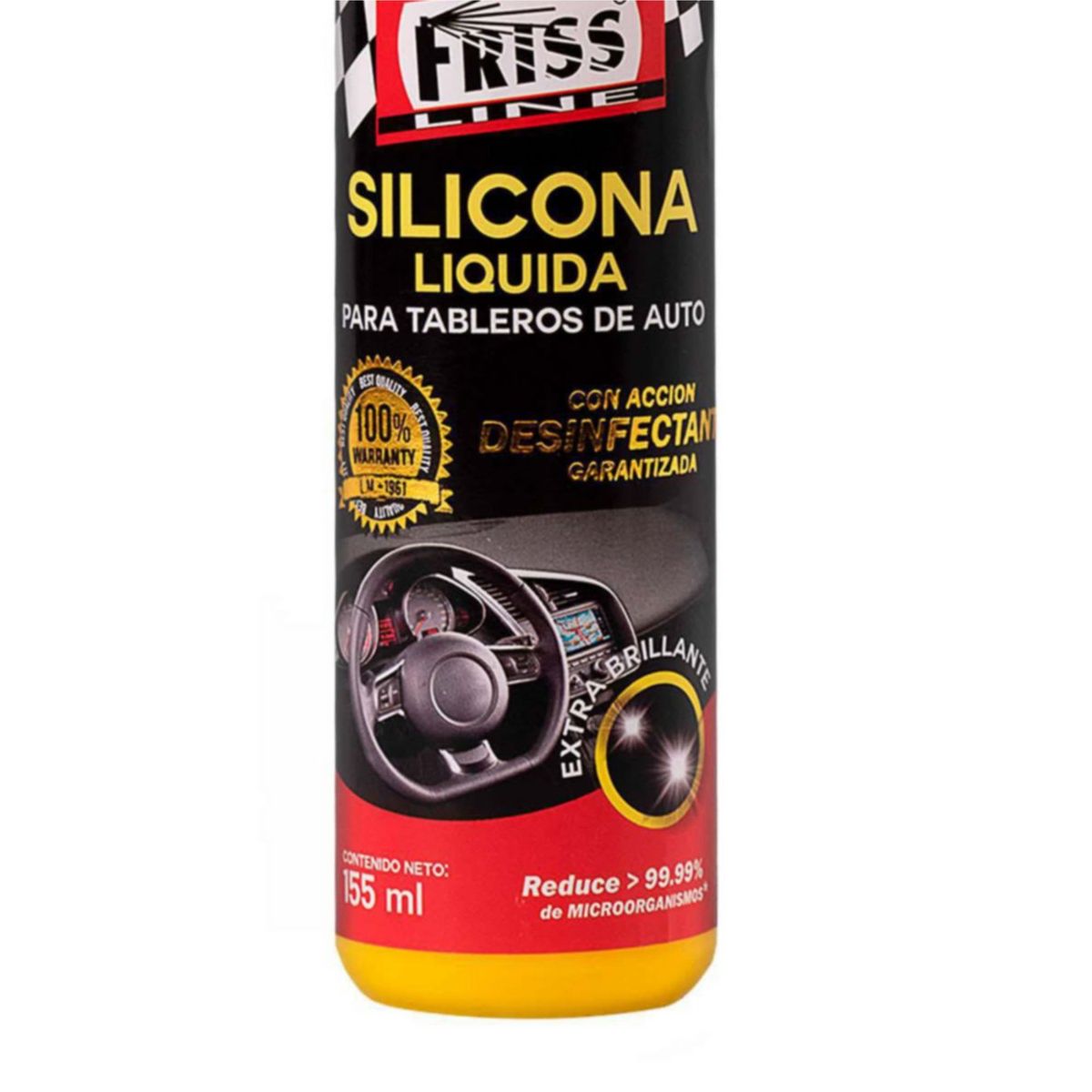 FRISS LINE - Silicona Líquida para Tableros de Auto 155 ml