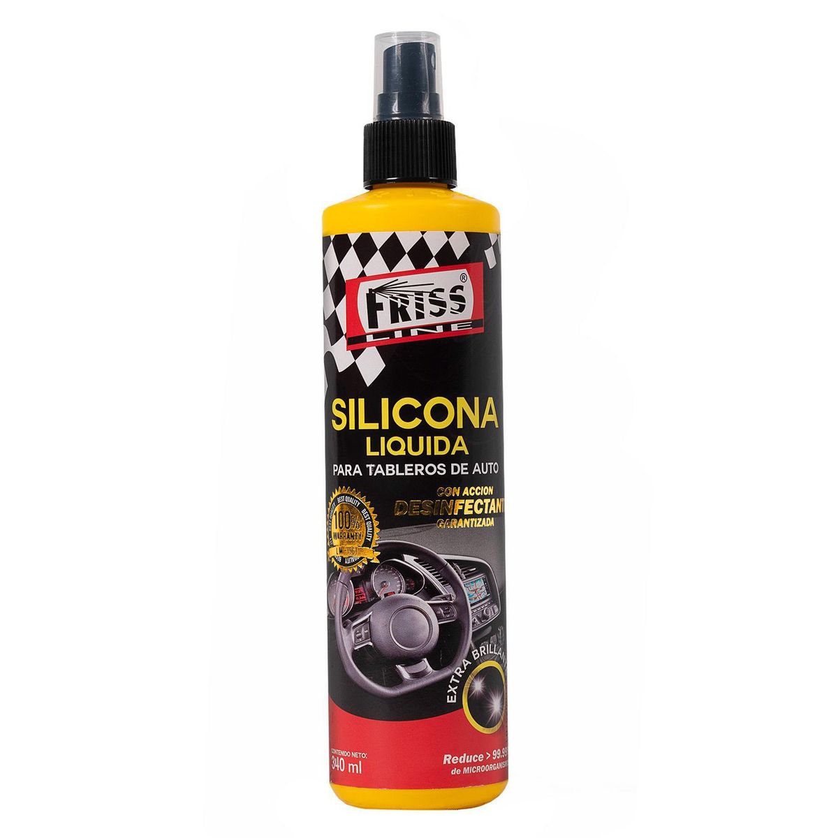 FRISS LINE - Silicona Líquida para Tableros de Auto 340 ml