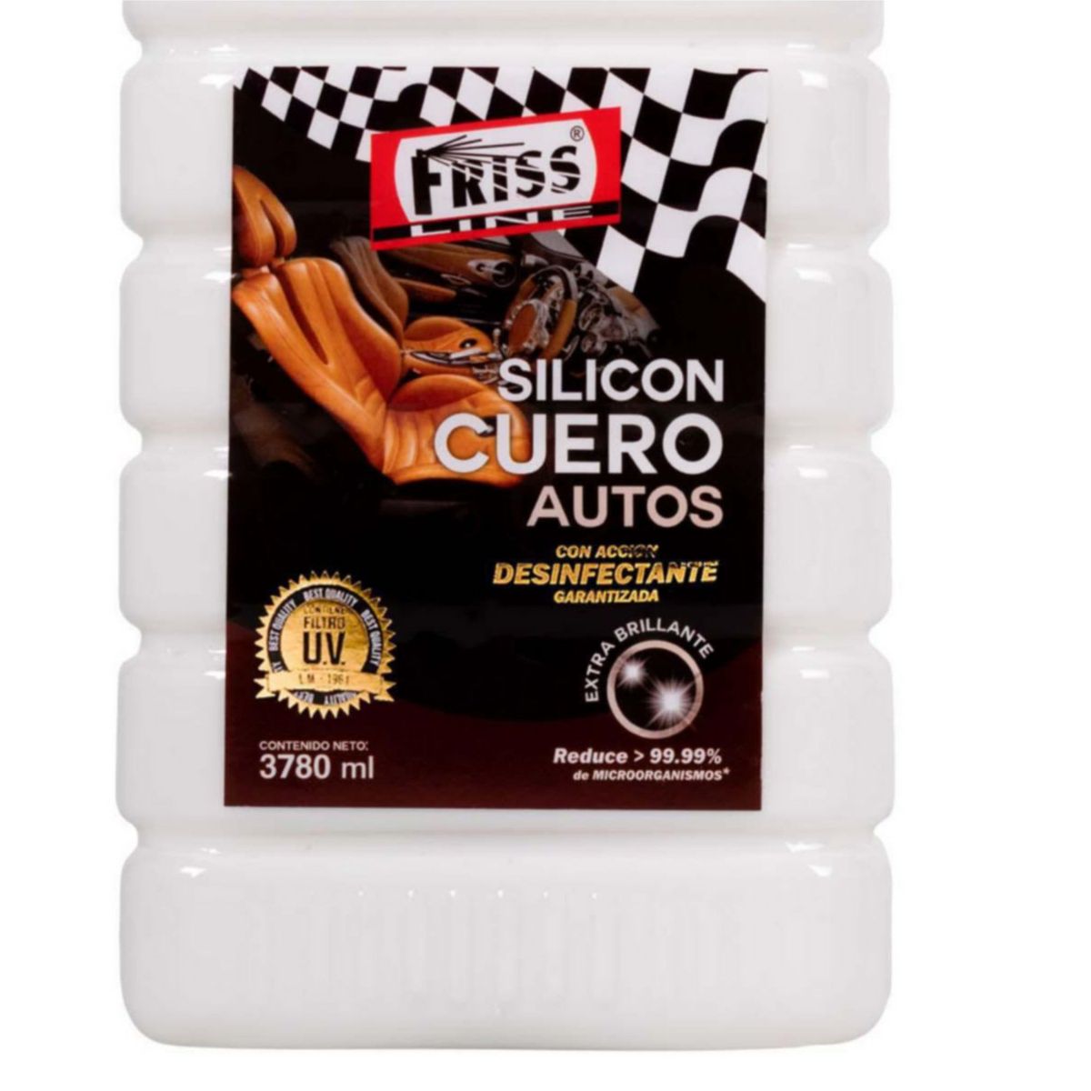 FRISS LINE - Silicona Cuero Autos 1 Galón