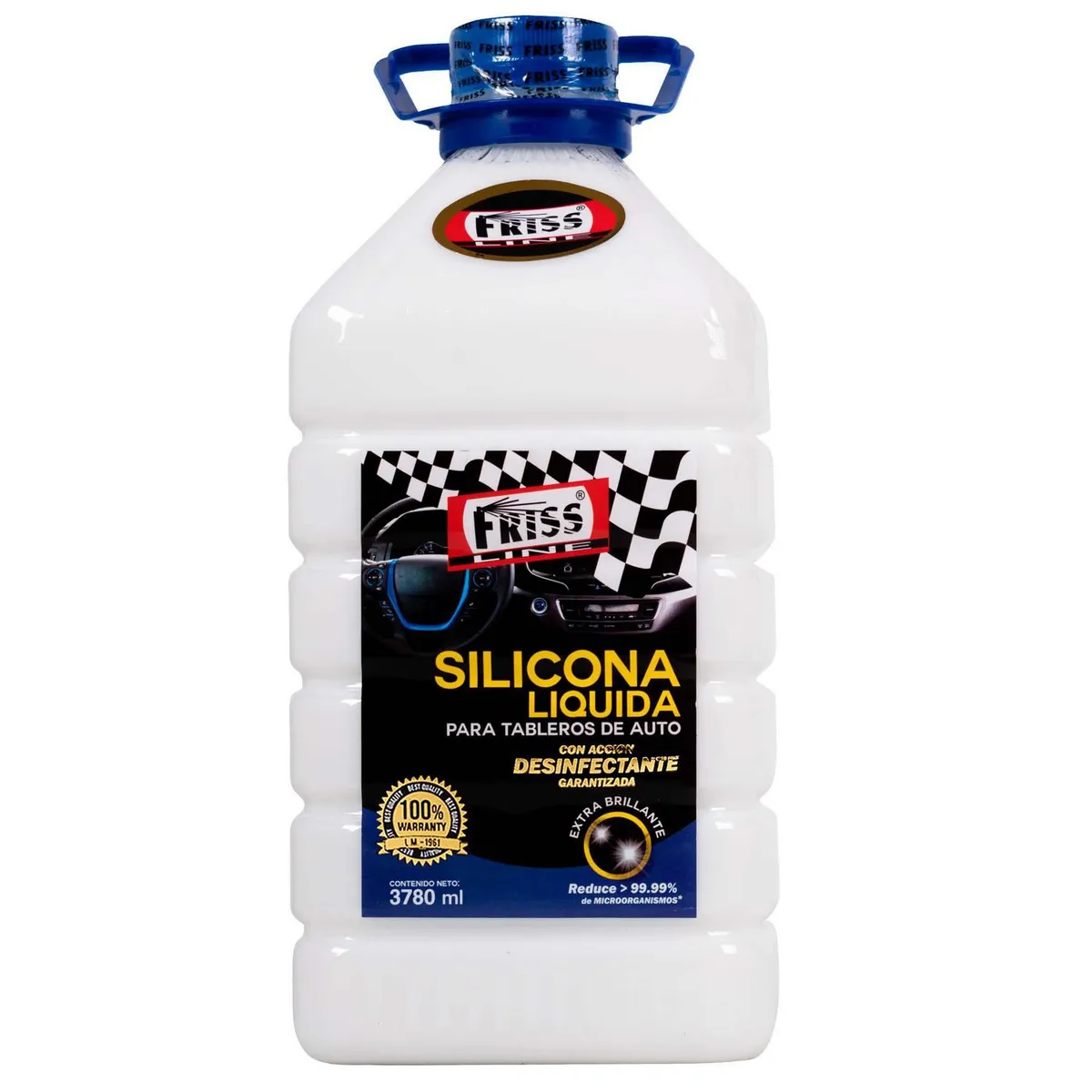 FRISS LINE - Silicona Líquida para Tableros de Auto 1 Galón