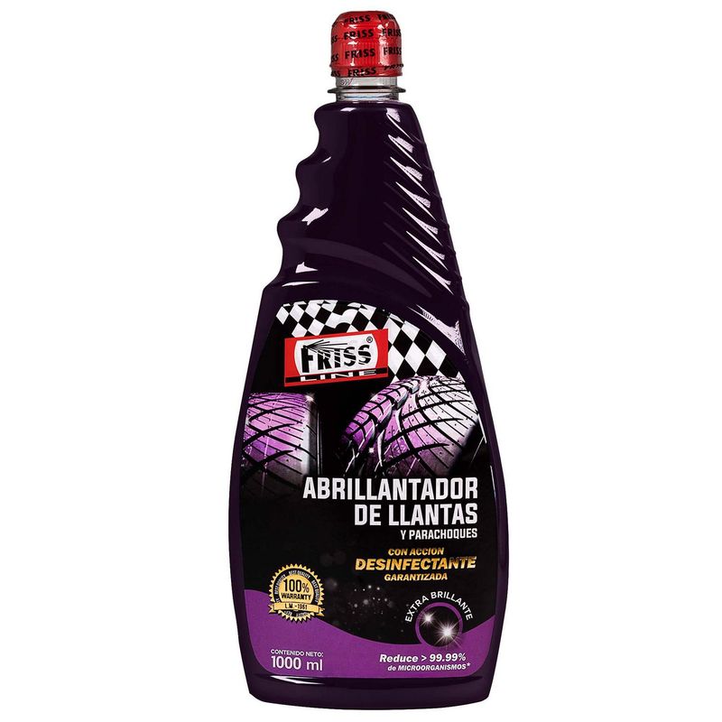  - Abrillantador de Llantas y Parachoques - 1000 ml con Tapa