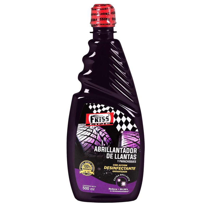  - Abrillantador de Llantas y Parachoques - 500 ml con Tapa
