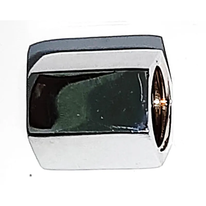 SAN RAFAEL - Unión Simple Hexagonal Bronce Cromado 1/2"