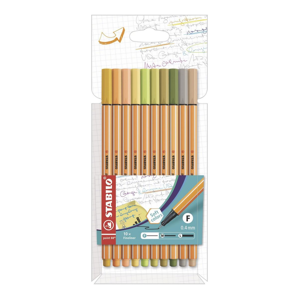 STABILO - Stabilo Point 88 Soft x 10 und