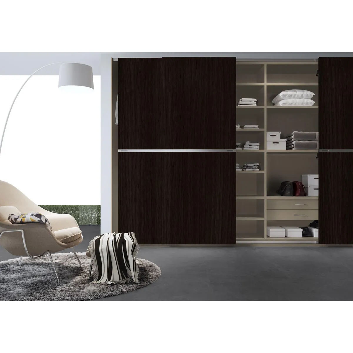 VESTO - Melamina 18mm 2.15x2.44m Wengue Oscuro