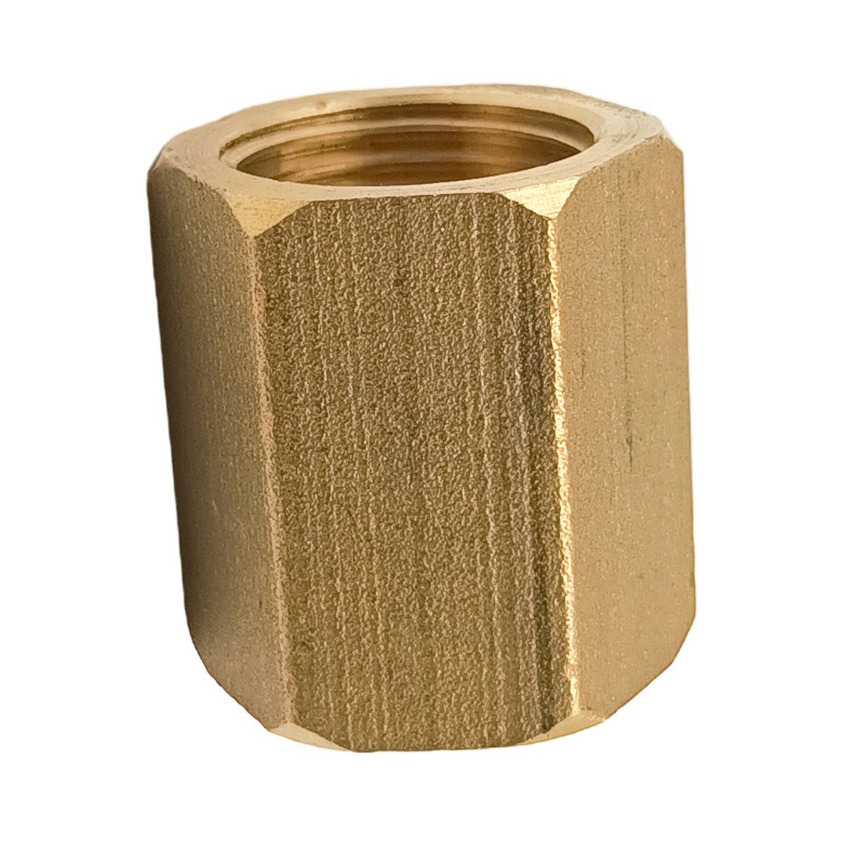 SAN RAFAEL - UNION SIMPLE HEXAGONAL PESADO BRONCE 1/2