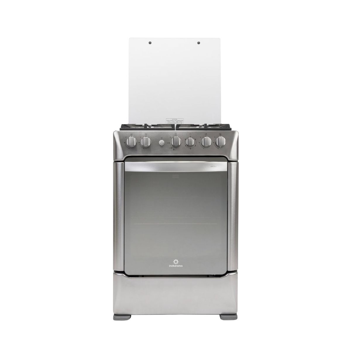 INDURAMA - Cocina a Gas Indurama 4 Hornillas Vercelli Zafiro Croma
