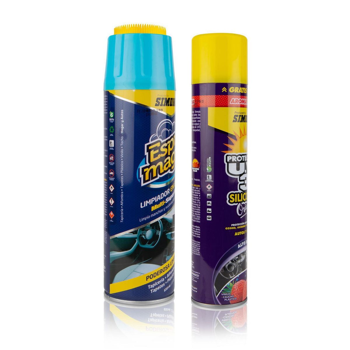 SIMONIZ - Pack Sim Espumagic Limp 650+ Silicona UV3 400