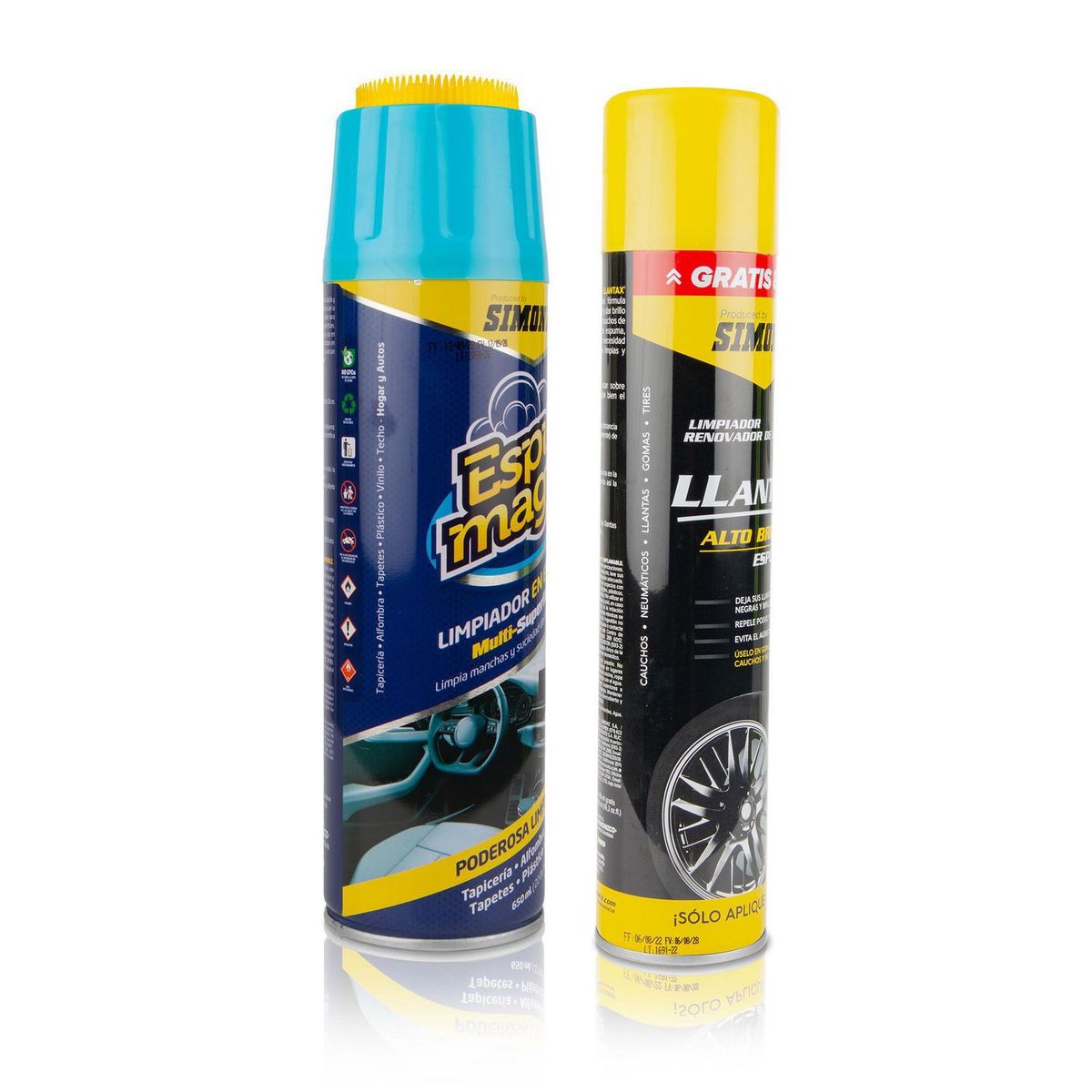 SIMONIZ - Sim Espumagic Limp 650 + Renov de Llantas