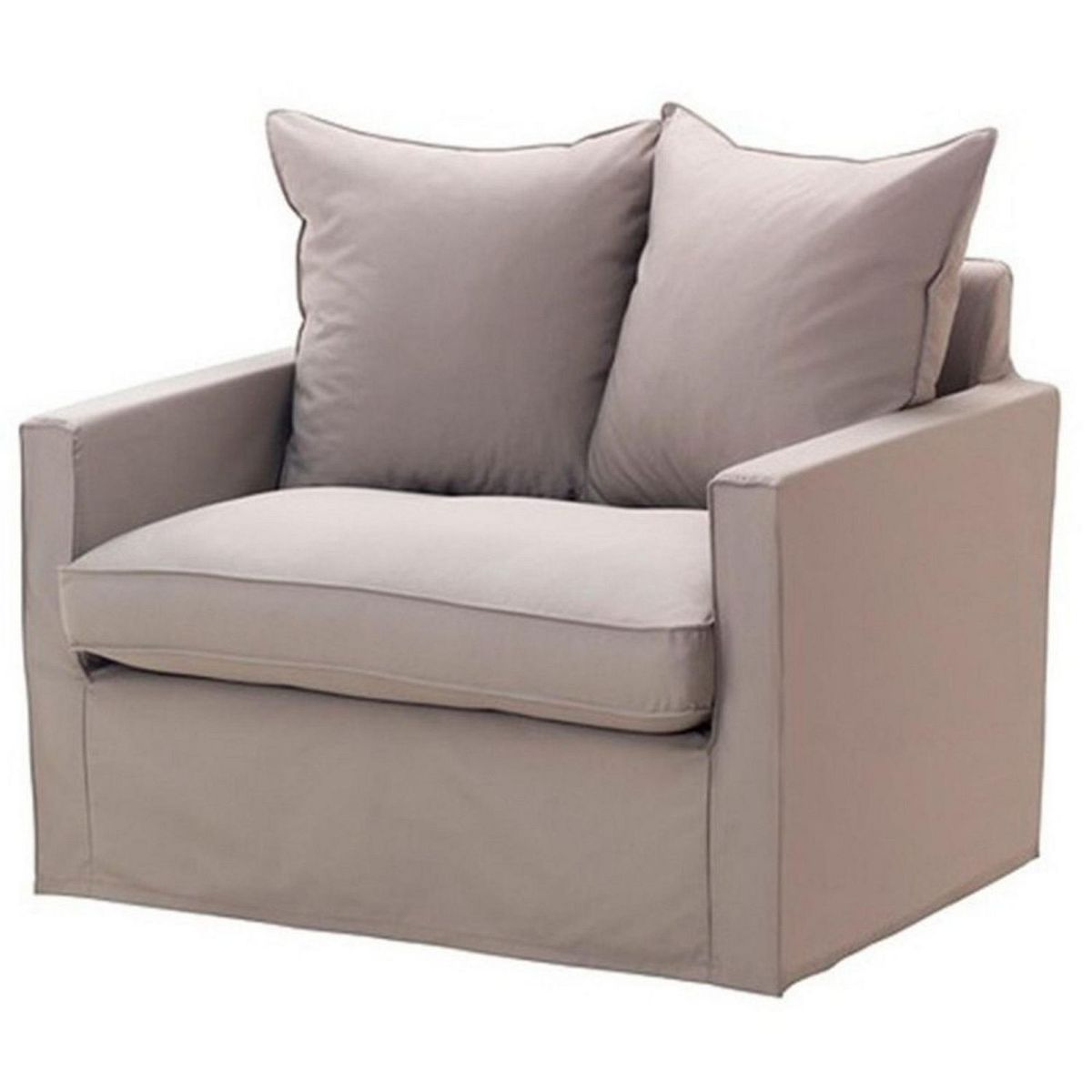 DECOHOME - Sofá 1 Cuerpo Estil Gris