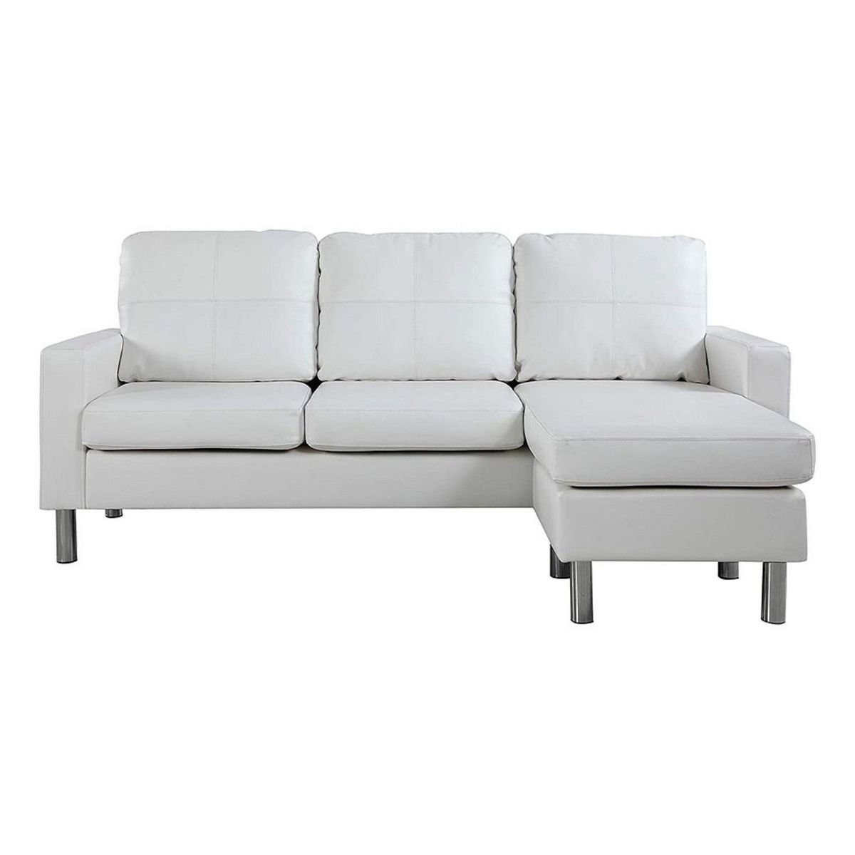 DECOHOME - Sillón Puff Gabo Blanco