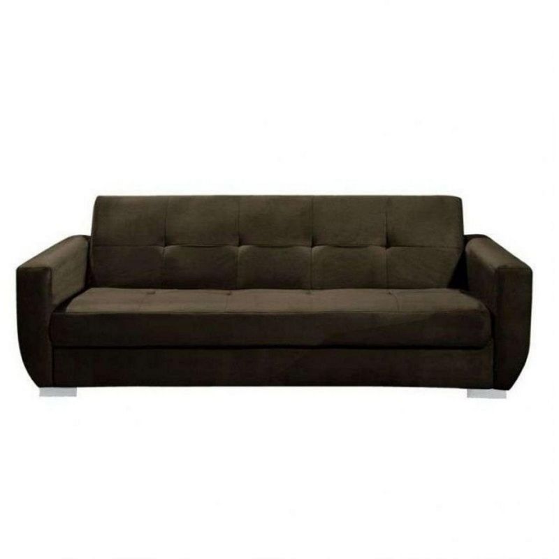 DECOHOME - Sofá Cama 3 Cuerpos San Marrón
