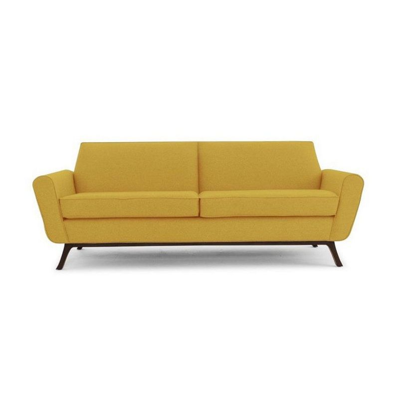 DECOHOME - Sofá 3 Cuerpos Daniel Amarillo