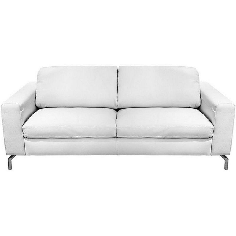 DECOHOME - Sofá 3 Cuerpos Blanco