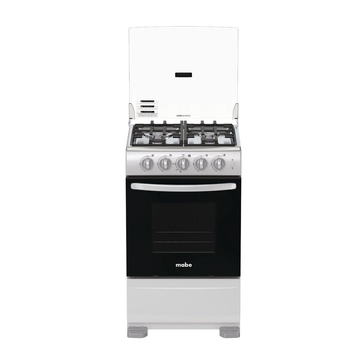 MABE - Cocina a Gas Mabe 4 Hornillas 52cm EMP5120GP1 Gris