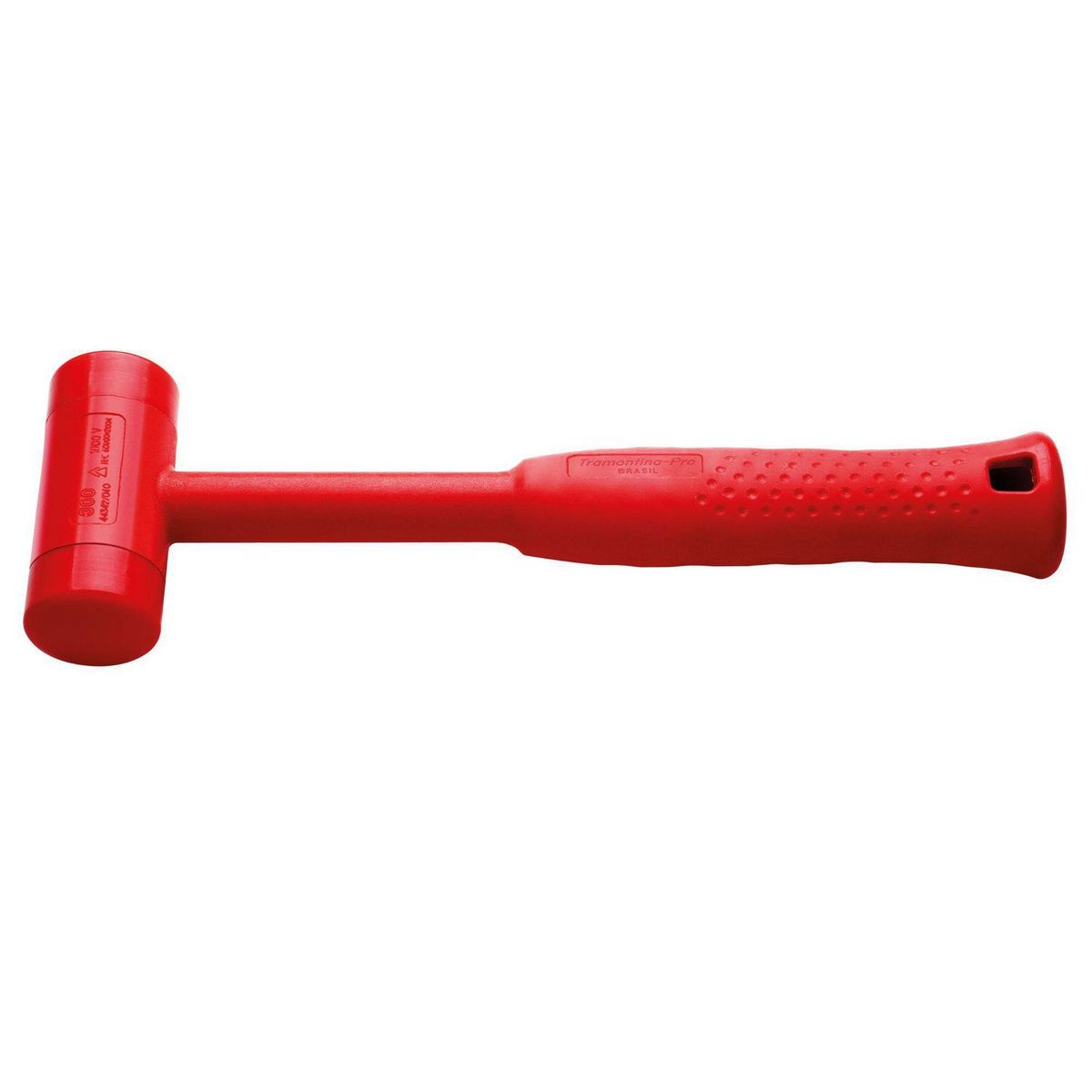TRAMONTINA - Martillo Aislado 1000V IEC 60900 con Borde Plástico Abs Tramontina