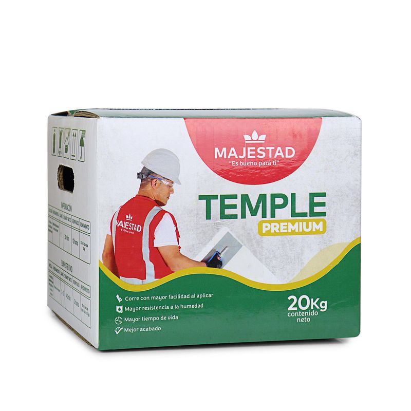 MAJESTAD - Temple fino Majestad 20 kg caja