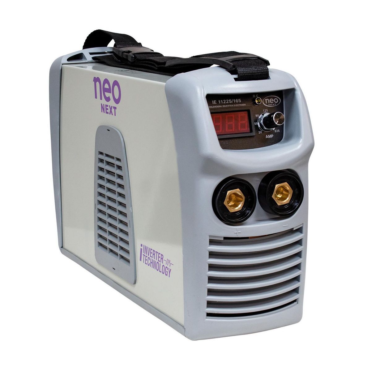 NEO - Soldadora Eléctrica Inverter 200A MMA con Conectores 1/2 Neo