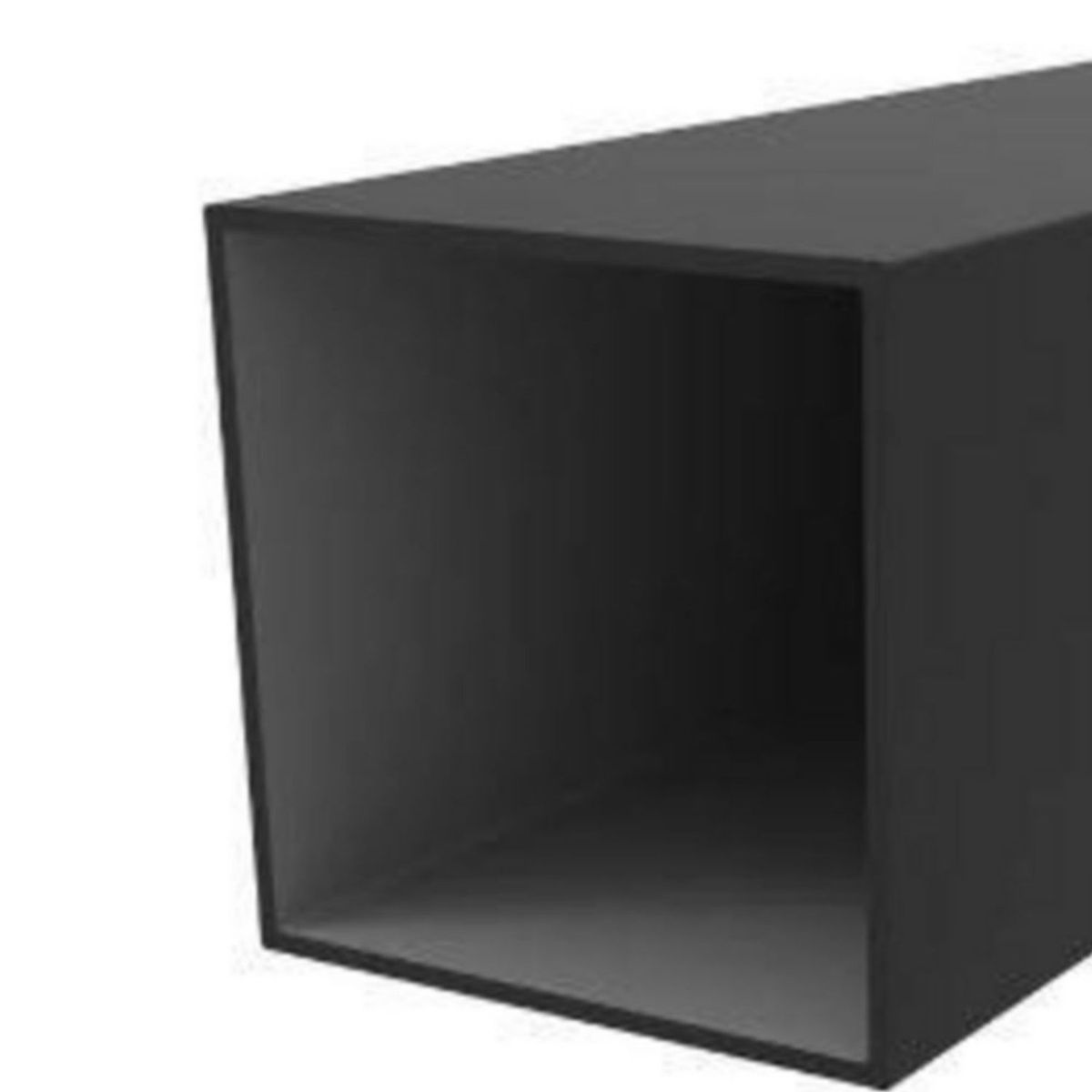  - Patas para Muebles para Mueble Cuadrada 1m Negro