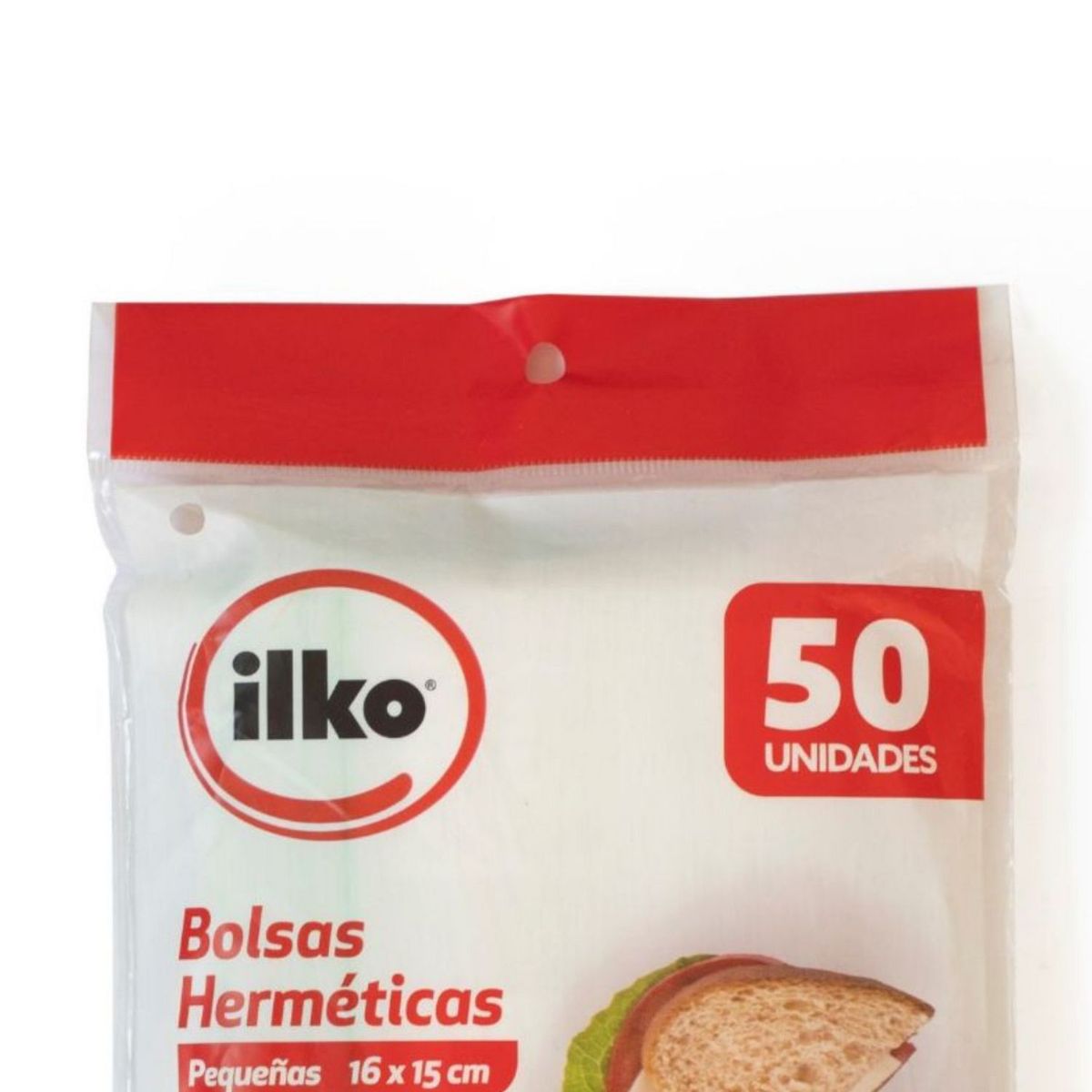ILKO - Bolsa Hermética Pequeña 16x15cm 50u