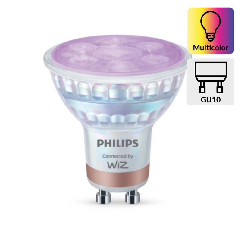 WIZ - Foco LED Philips Wiz Dicroica RGB 4.7W